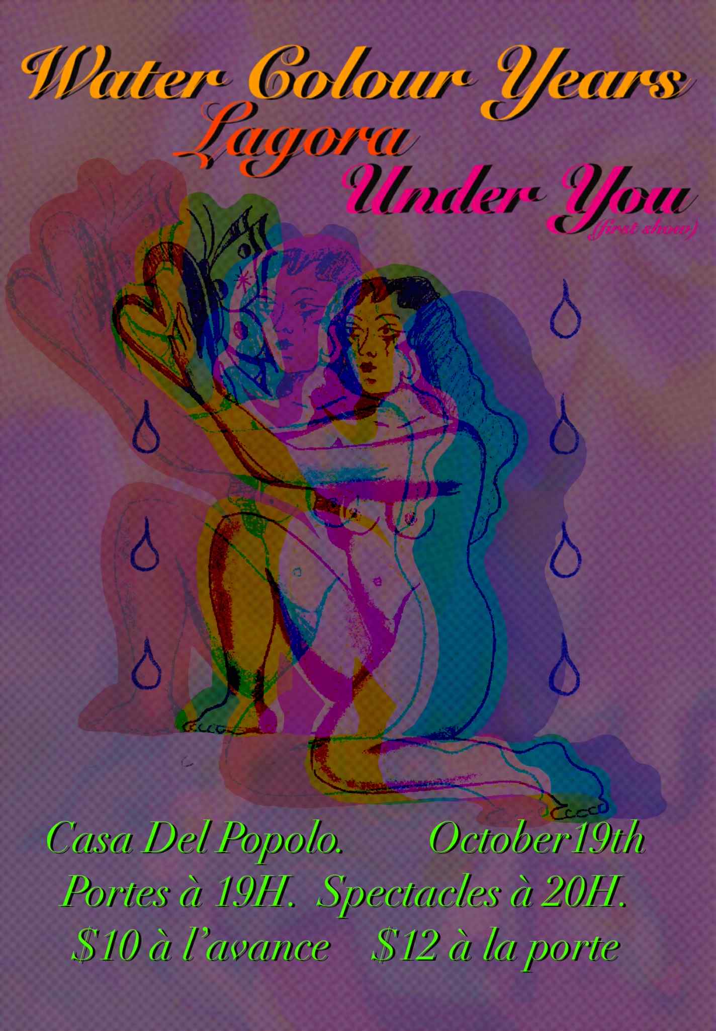 Water Colour Years - Lagora - Under You Poster